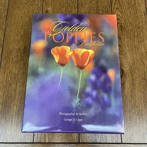 Golden Poppies of California by George D. Lepp *SIGNED*  Cali State Flower Gift - Bild 1 von 18
