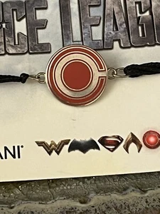 NEW Alex and Ani JUSTICE LEAGUE CYBORG Kindred Cord Sterling Bracelet - NEW! - Picture 1 of 3