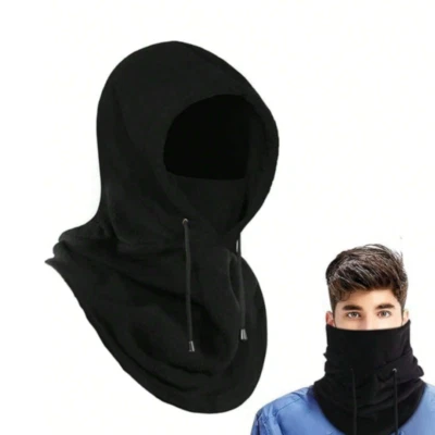 Winter Fleece Thermal Windproof Mask Balaclava Ski Full Face Mask for Men Women - Image 1 of 4