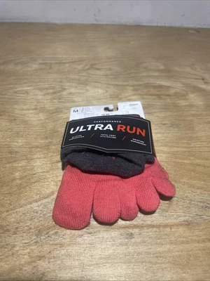 Носки унисекс средние мужские Injinji Performance Ultra Run No Show Toe 8-10,5 лавовые - Изображение 1 из 2