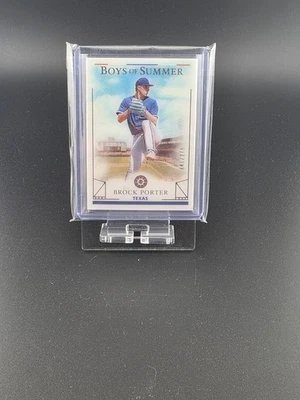 Brock Porter 2024 Panini Boys of Summer - #31 Brock Porter /275 - Rangers - Image 1 of 2