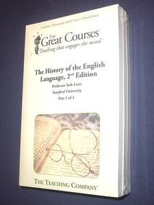 Teaching Co Great Courses TRANSCRIPTS   :    THE HISTORY OF the ENGLISH LANGUAGE - Picture 1 of 1