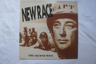New Race - The Second Wave, LP, 1990, Olivegreen Vinyl, Franz.Press. - Bild 1 von 4