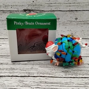 Adorno de Navidad Pinky & The Brain Earth de colección Warner Bros Studio Store LEER - Imagen 1 de 22