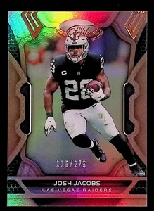 Espejo Josh Jacobs 2022 certificado Panini bronce #58 118/275 - Imagen 1 de 2