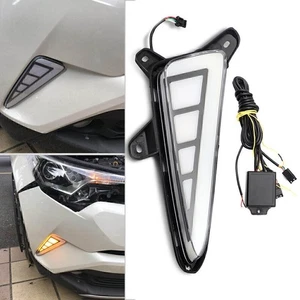 Pair LED Daytime Running Fog Lights W/ Signal Kit For 2016-2020 Toyota C-HR CHR - Picture 1 of 5