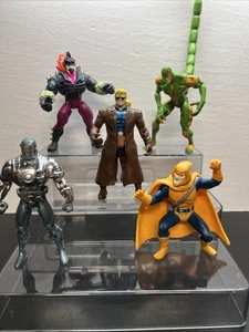Marvel Sinister Scorpion Iron Man Vengeance Johnny Blaze Lot Toy Biz 1990s W5 - Picture 1 of 11