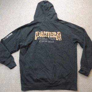 Pantera Sweatshirt XL schwarz doppelseitig World Tour 2023 Crew Full Zip - Bild 1 von 8