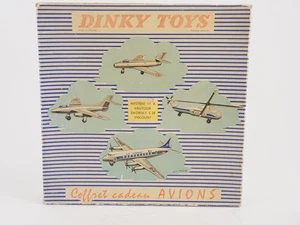 Dinky Toys F 60 Scatola Idea Regalo Aerei 1957 Aria Francia Vickers Mystère Rare - Picture 1 of 10