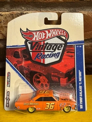 Hot Wheels Vintage Racing 2010 '65 Ford Galaxie "I. Motors" Real Riders New - Image 1 of 3
