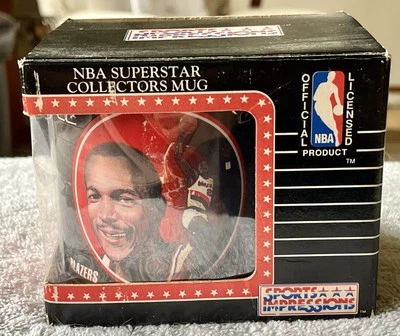 VTG NBA Limited Edition Clyde Drexler '92-'93 Series Mug By Sports Impressions. - Image 1 of 4