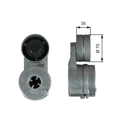 BELT TENSIONER, V-RIBBED BELT T38723 - Image 1 of 4