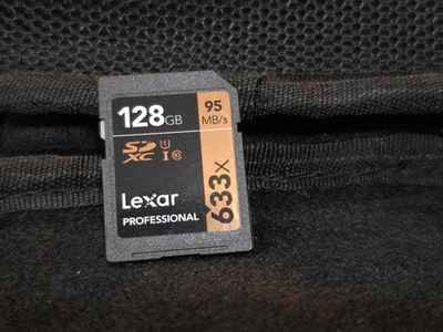 Lexar LSD128GCB1NL633 Professional 633x 128GB SDXC UHS-I Card - Image 1 of 2