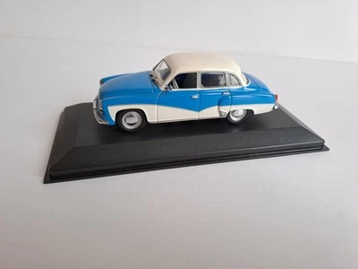 MiniChamps 1:43 430 015900 Wartburg A 312 SALOON BLUE - Immagine 1 di 4