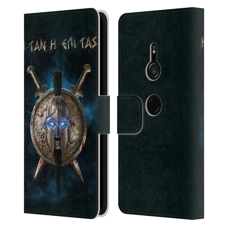 OFFICIAL CHRISTOS KARAPANOS HORROR 2 LEATHER BOOK WALLET CASE FOR SONY PHONES 1 - Image 1 of 4