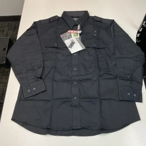 5.11 Tactical Men's Twill PDU Class B Long Sleeve Shirt, 72345- Navy XL - Picture 1 of 3