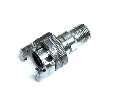 DIXON 4PM4, Dual Lock, P Series, Thor Interchange Coupler, 1/2" NPT X 1/2" Body  - Image 1 of 2