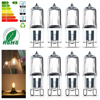 10x G4=12V/ G9=220V Halogen Lampe10W 20W 40W 50W 60W Leuchtmittel Birne Warmweiß - Bild 1 von 4
