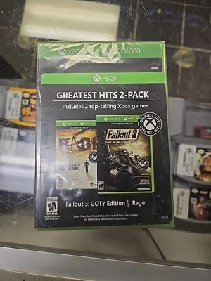 Fallout 3 Game Of The Year GOTY Edition & Rage für Xbox One NEU SEALED 2er Pack - Bild 1 von 2
