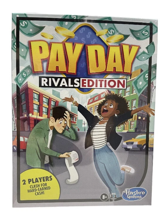 Hasbro Gaming PAY DAY! Rivals Edition 2 Players Ages 8+ Sealed - Image 1 of 1