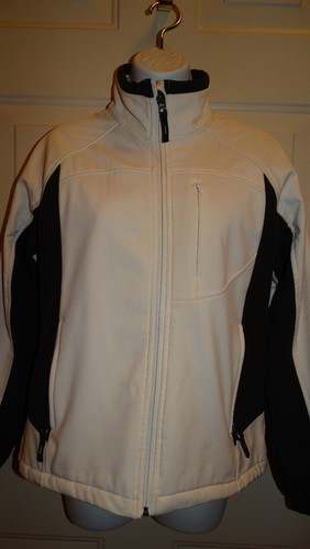 OFF WHITE Giacca Free Country Off bianca e nera taglia small foderata in pile