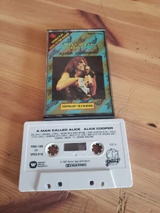 ALICE COOPER A Man Called Alice CASSETTE Tape US - Picture 1 of 2