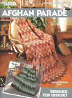 Afghan Parade, Four Crochet Patterns, Leisure Arts Leaflet 335 Year 1984