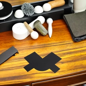 5 Stück Haaransatz Verbesserung Karte Mehrzweck Einfach zu bedienen Tragbar Friseur Styling - Bild 1 von 18