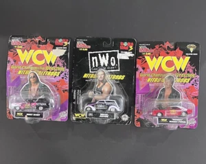 Racing Champions Lot of 3 Wrestling WCW Cars NEW FREE Shipping - Picture 1 of 11