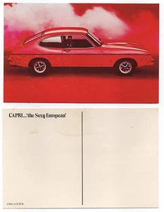 1960'-70er Jahre Capri "The Sexy European" Fabrik Postkarte Werbung - Bild 1 von 1