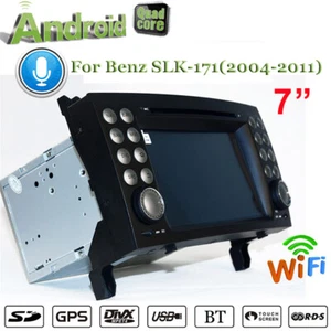 Android 13.0 Car Media Player for Benz SLK-171 2004-2011 7"Radio Carplay GPS RDS - Picture 1 of 22