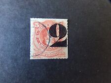 Argentina - 1877 Two Centavos Overprint Used