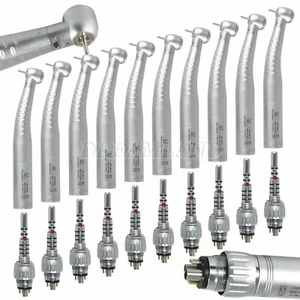10 Dental LED Fiber Optic Handpiece Torque Head for KAV Multiflex Coupler 6H - Picture 1 of 10