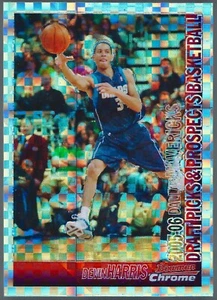 2005-06 Bowman Chrome X-fractor Devin Harris Parallel Card #107 #'d 109/150 - Picture 1 of 2