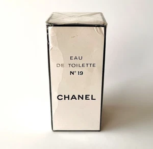 CHANEL No 19 Eau de Toilette P. M. Splash Bottle (120 ml) Vintage New sealed - Picture 1 of 7
