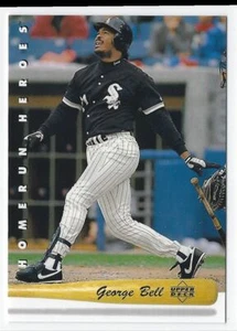 1993 Upper Deck Home Run Heroes Insert #HR12 George Bell Chicago White Sox - Picture 1 of 2