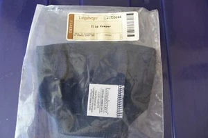 Forro de cesta Longaberger azul índigo clip de papel sólido #20703144 - NUEVO - Imagen 1 de 5