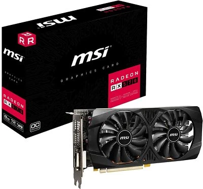 MSI Radeon RX 570 8GT OCV1 Graphics Board VD7300 - Image 1 of 4