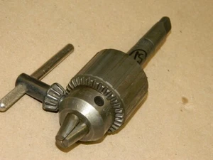Jacobs 34 Drill Chuck with 2mt Taper & Key LOT # 15 - Picture 1 of 6