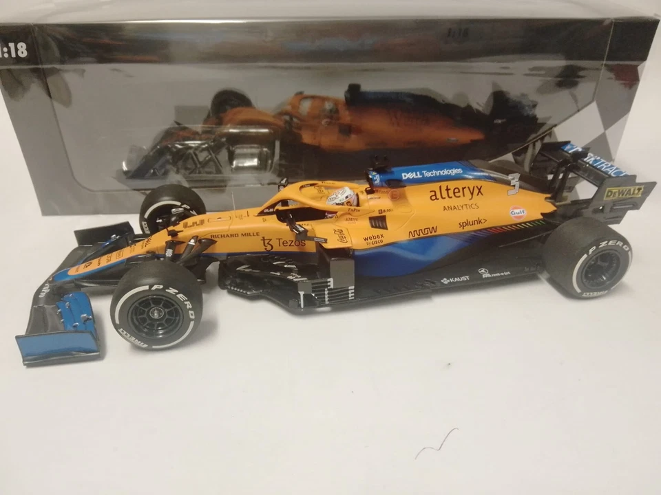1 18 MINICHAMPS Mclaren F1 Mcl35M Ricciardo Winner Italian Gp 2021 530213303 Mod