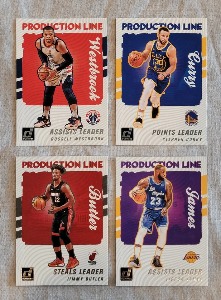 COMPLETE YOUR SET 2021-22 Donruss Production Line Gold Purple Press Proof Insert - Image 1 of 1