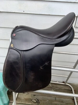 Sillín ALBION ORIGINAL COMFORT VSD marrón oscuro 17,5 ancho medio hecho en Inglaterra  Foto 1 de 4