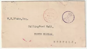 1907 CORONA VIOLA ERVII ROYALTY CYPHER & ROSSO UFFICIALE PAGATO RE LYNN A BLAKE - Foto 1 di 2