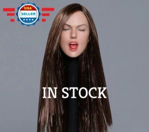 1/6 Sexy Cabeza Esculpida con Lengua para Muñeca Figura Mujer PHICEN 12"" GC025 B - Imagen 1 de 2