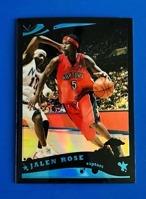 2005-06 Topps Chrome Jalen Rose Raptors Black Refractor Card #30; #d /399 - Image 1 of 2