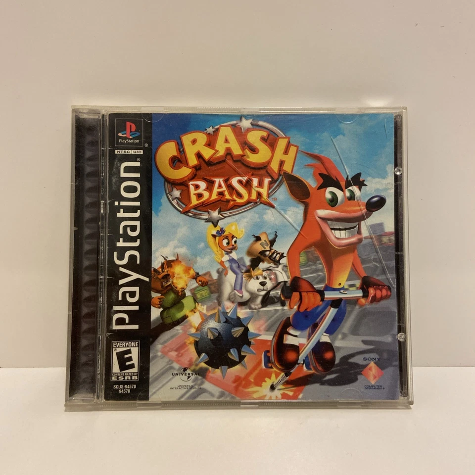 Crash Bash (Sony Playstation 1 PS1) Black Label CIB Complete Tested - Image 1 of 4