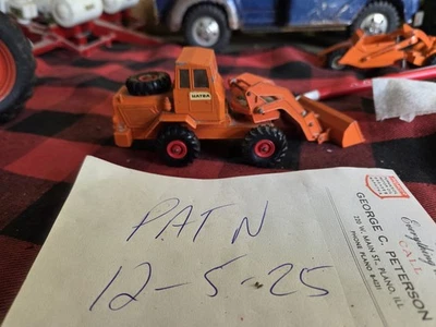 60s MATCHBOX LESNEY KING SIZE HATRA TRACTOR SHOVEL NO. K-3 GOOD  CONDITION - Image 1 of 4