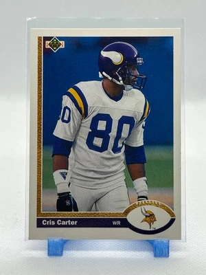 Cris Carter 1991 Upper Deck #56 - Vikings *See Pics/Description* - Image 1 of 2