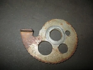 1982 XR500R REAR WHEEL AXLE RIGHT CHAIN ADJUSTER HONDA XR XL 200 250 500 (4) - Picture 1 of 3