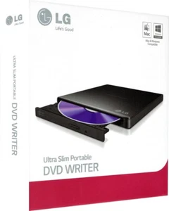 LG GP57EB40 Externer USB CD/DVD Player & Brenner – Slim, Tragbar, Kompatibel mit - Bild 1 von 4